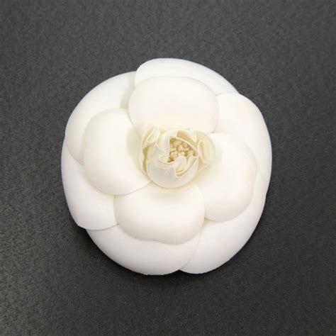 camellia chanel 5|Chanel camellia flower brooch.